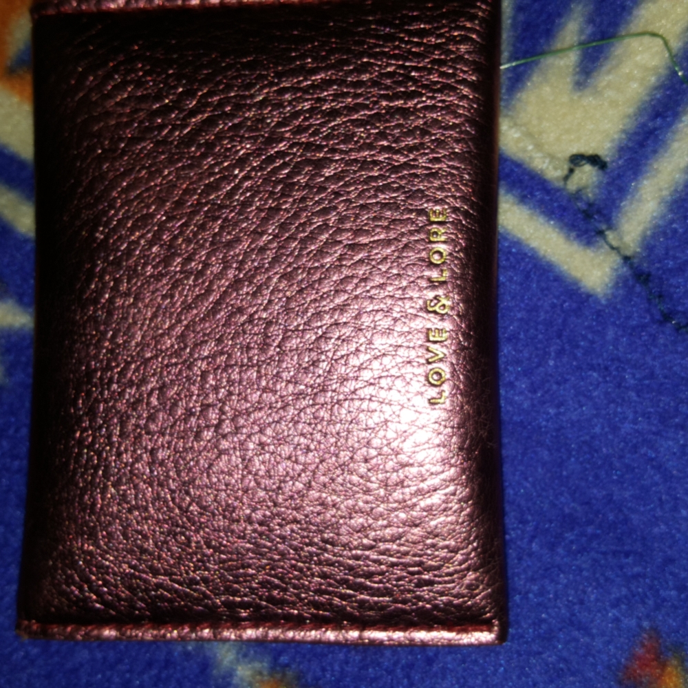 Rose Gold Love & Lore cardholder